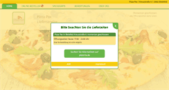 Desktop Screenshot of pizzapax-bielefeld.de